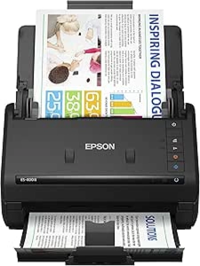 Scanner de Bureau Epson Workforce ES-400 II - Numérisation Couleur Duplex Rapide