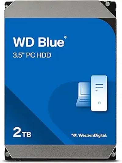 Disque dur interne Western Digital 2TB WD Blue 7200 RPM SATA 3.5"