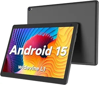 Tablette Android 15 COOPERS 10 pouces - 32GB/1TB, Écran IPS HD, Batterie 6000mAh