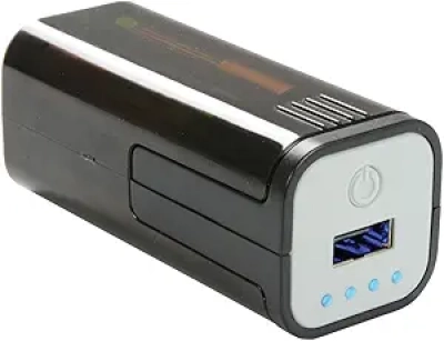 ADCB POW1 - Batterie de secours USB portable pour smartphone et tablette