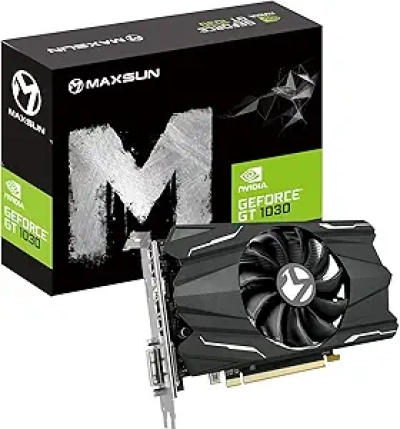 Carte Graphique MAXSUN GeForce GT 1030 4GB - GPU Mini ITX Compact