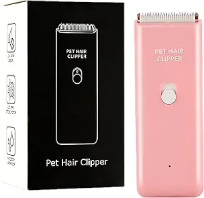 Tondeuse Électrique pour Chien et Chat - Rechargeable USB Silencieuse