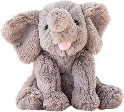 Peluche Éléphant Ultra Douce 23cm - Jouet en Peluche pour Enfants