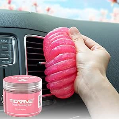 Gel Nettoyant Auto TICARVE - Putty Detailing pour Voiture et Clavier