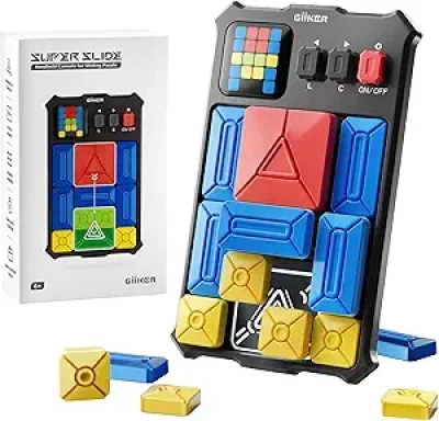 GiiKER Super Slide Puzzle - Jeu de Logique 500+ Défis pour Enfants