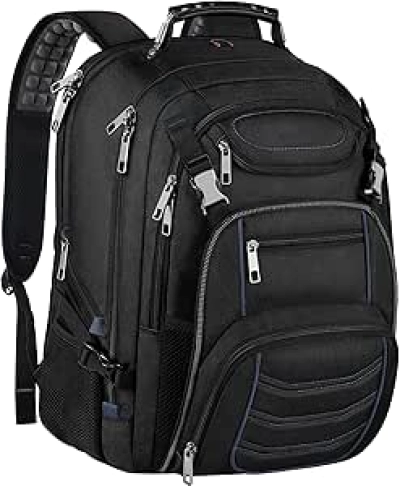 Sac à Dos Ordinateur 18.4 Pouces 60L - Backpack Voyage TSA USB RFID