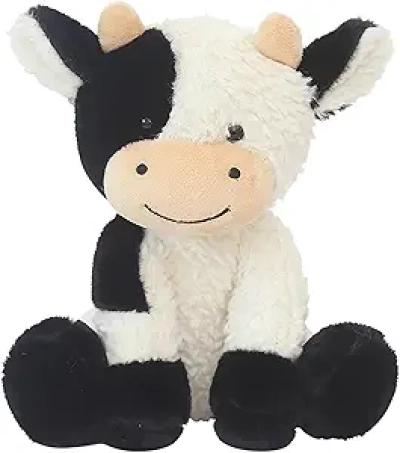 Peluche Vache 22 cm - Jouet Doux et Câlin pour Enfant