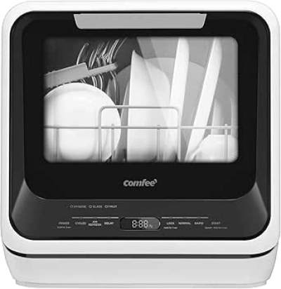 Mini Lave-vaisselle Portable COMFEE' - Sans Installation, 5L Intégré