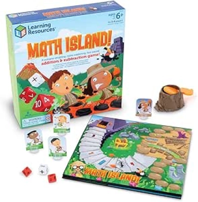 Jeu Math Island Addition & Subtraction - Jeu Éducatif STEM Volcano