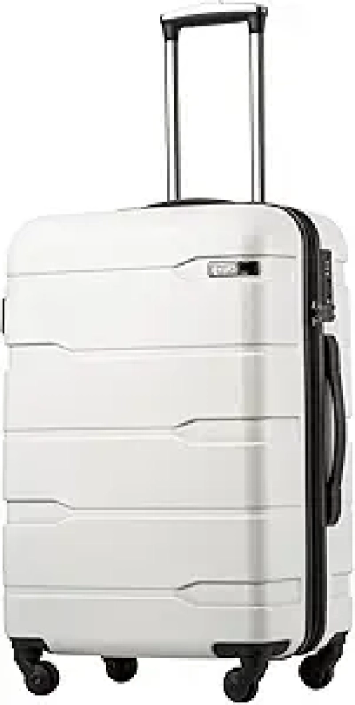 Valise Coolife Rigide PC+ABS 20in avec Serrure TSA - Bagage Cabine Léger