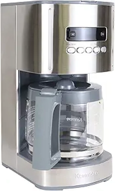 Cafetière Programmable Kenmore 12 Tasses - Machine à Café Automatique avec Filtre Réutilisable