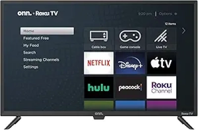 TV LED Smart 24 pouces ONN HD 720P Netflix Disney+ Google Assistant Reconditionné