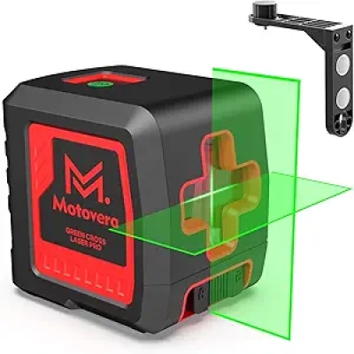 Niveau Laser 100 pieds Vert Autonivelant - Laser Rotatif IP54