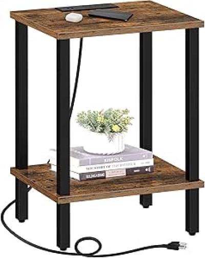 Table de chevet avec station de charge USB - TUTOTAK TB01BB040