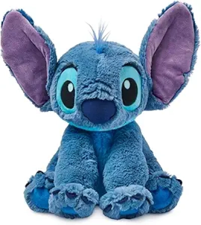 Peluche Stitch Officielle Disney - Moyenne Taille, Douce et Collectible