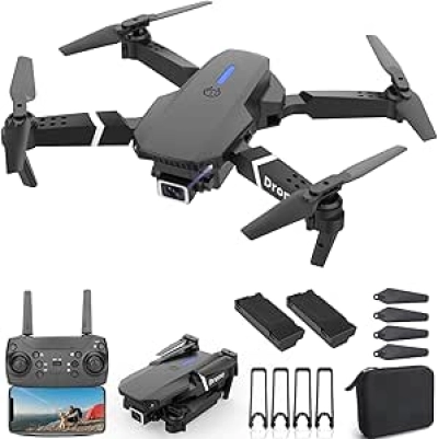 Drone 1080P FPV pour Adultes et Enfants - Quadcopter Pliable avec Caméra HD