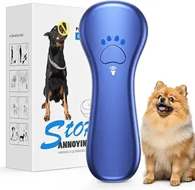 Appareil Anti-Aboiement Ultrasonique Rechargeable - Dressage Chien 16,4m