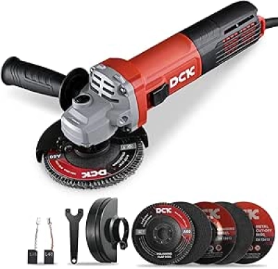 Meuleuse d'angle 115mm 1100W 11800 RPM - Outil professionnel de coupe et polissage