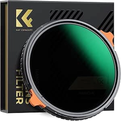Filtre ND Variable 82mm ND4-64 + CPL 2 en 1 K&F CONCEPT - Nano-X Series