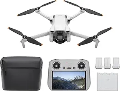 DJI Mini 3 Fly More Combo - Drone 4K pour Adultes et Débutants