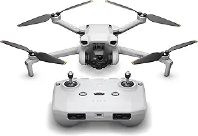 DJI Mini 3 Drone 4K - Caméra Pro, 10km Transmission, 38min Autonomie