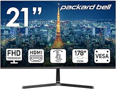 Moniteur Packard Bell airFrame 21" FHD 1920x1080 - 75Hz Gaming Bureau