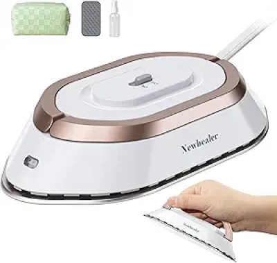 Fer à repasser de voyage Newbealer - Dual Voltage 120V/220V ultra-léger