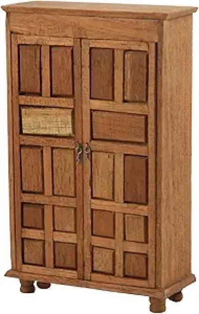 Armoire Miniature Mexicaine Style Hacienda Rustique 1/12