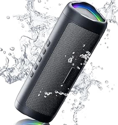 Enceinte Bluetooth Waterproof IPX5 - 20H Autonomie, Son HD, Portative