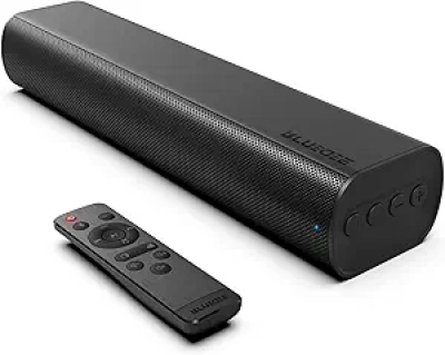 Barre de Son TV 16 pouces - Soundbar Cinéma avec Basse Puissante et Bluetooth