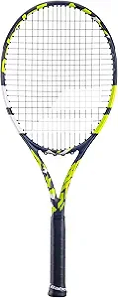 Raquette Tennis Babolat Boost Aero Jaune - 260g Cordée Prête à Jouer