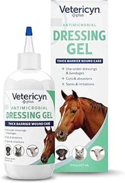 Vetericyn Plus Gel Cicatrisant pour Animaux - Soin Plaies Chats, Chiens, Chevaux