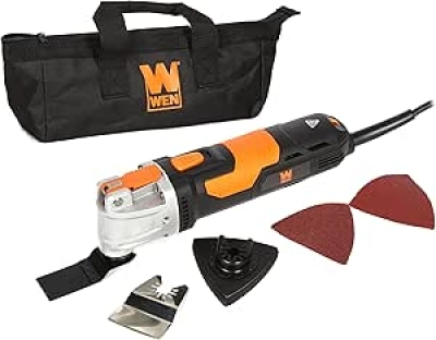 Outil Multifonction Oscillant WEN 3.5A - Kit Complet avec Accessoires