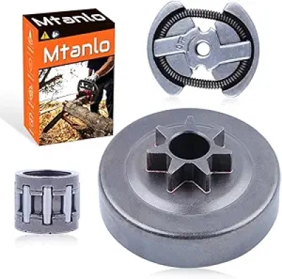 Kit Tambour d'Embrayage 7T .325 pour Husqvarna 136 141 et Poulan - Pièce 530069342
