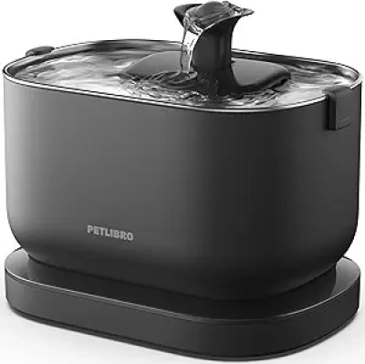 Fontaine à Eau pour Chat Sans Fil PETLIBRO - 2.5L Batterie Rechargeable