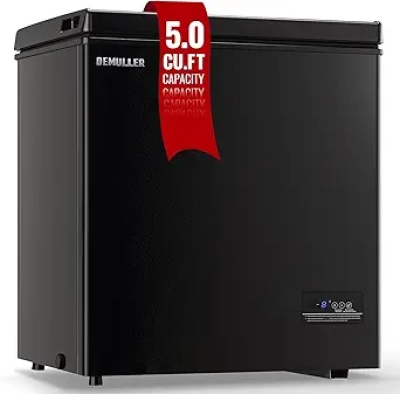 Congélateur Coffre 142L DEMULLER - Compact avec Contrôle Électronique