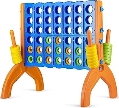 Jeu Géant 4 en Ligne Ayeboovi - Jeu de Jardin XXL pour Famille