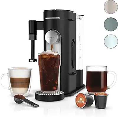 Ninja Machine à Café Individuelle PB051 - Pods & Mouture | 4 Styles de Préparation