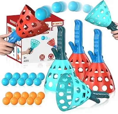 Jeu de Balles Pop Pass pour Enfants 3-8 ans - 20 Balles Incluses
