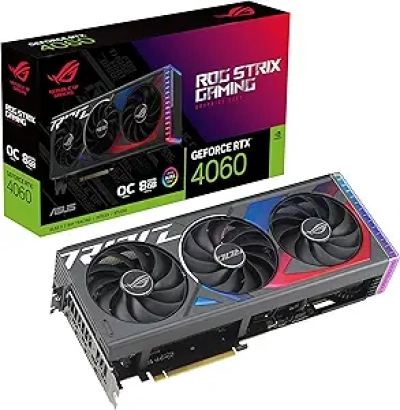 Carte Graphique ASUS ROG Strix RTX 4060 OC 8GB - Gaming Performance
