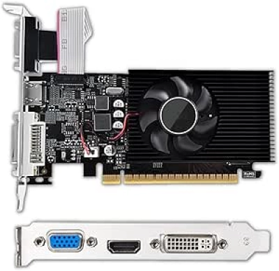 Carte Graphique GT610 2GB DDR3 - Gaming PCI Express X16 DVI HDMI VGA