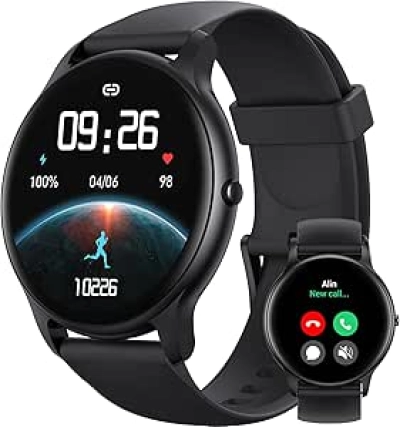 Montre Connectée Parsonver - Appels HD, 100+ Sports, IP68 Waterproof