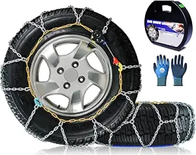 Chaînes à Neige Auto-Fixantes Installation 1 Min - Universelles Voiture SUV