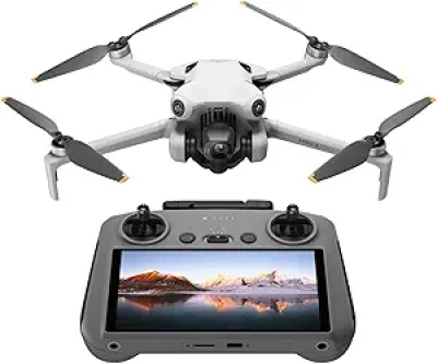 DJI Mini 4 Pro avec Télécommande RC 2 - Drone 4K Compact Sans Inscription