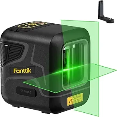 Niveau Laser Vert Fanttik D2 - Autonivelant 100ft, Rechargeable USB-C