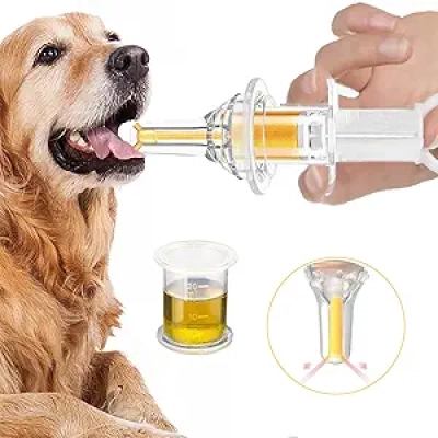 Seringue d'Alimentation pour Chat et Chien - Kit Complet avec Embout Silicone Doux