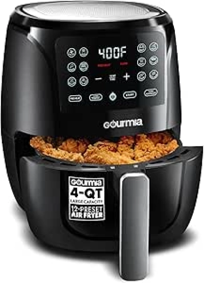 Gourmia GAF486 - Friteuse Électrique 4L avec 12 Programmes Prédéfinis