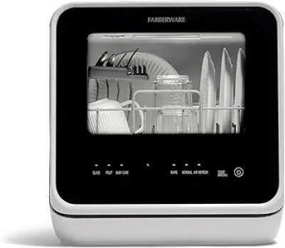 Mini Lave-vaisselle Portable Farberware - 5 Programmes | Réservoir 5L