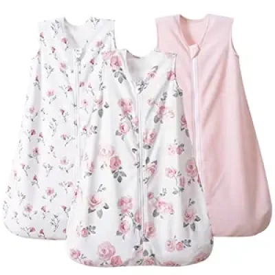 Lot de 3 Gigoteuses Bébé Micro-Polaire 18-24 Mois - Sac de Couchage Enfant Fille