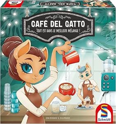 Café Del Gatto - Jeu de Plateau Stratégie Enfant 8 ans | Schmidt Spiele